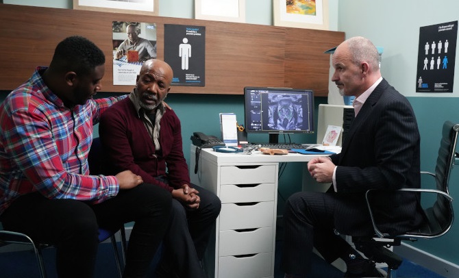 202302 GP And Consultant Shoot Rosie Lonsdale 145 Father Son Doctor